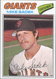 1977 Topps Baseball Cards      129     Mike Sadek